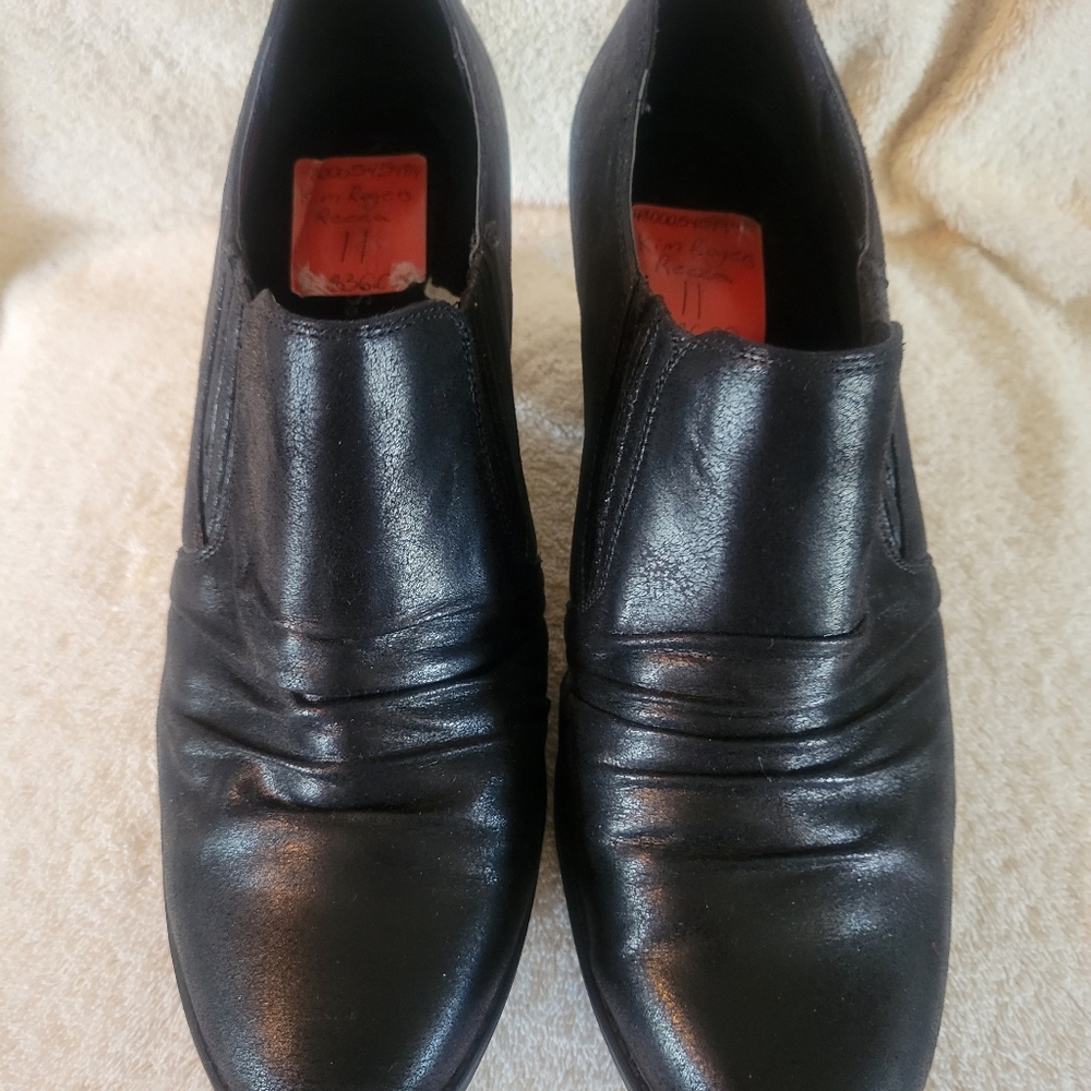 Black booties sz 11